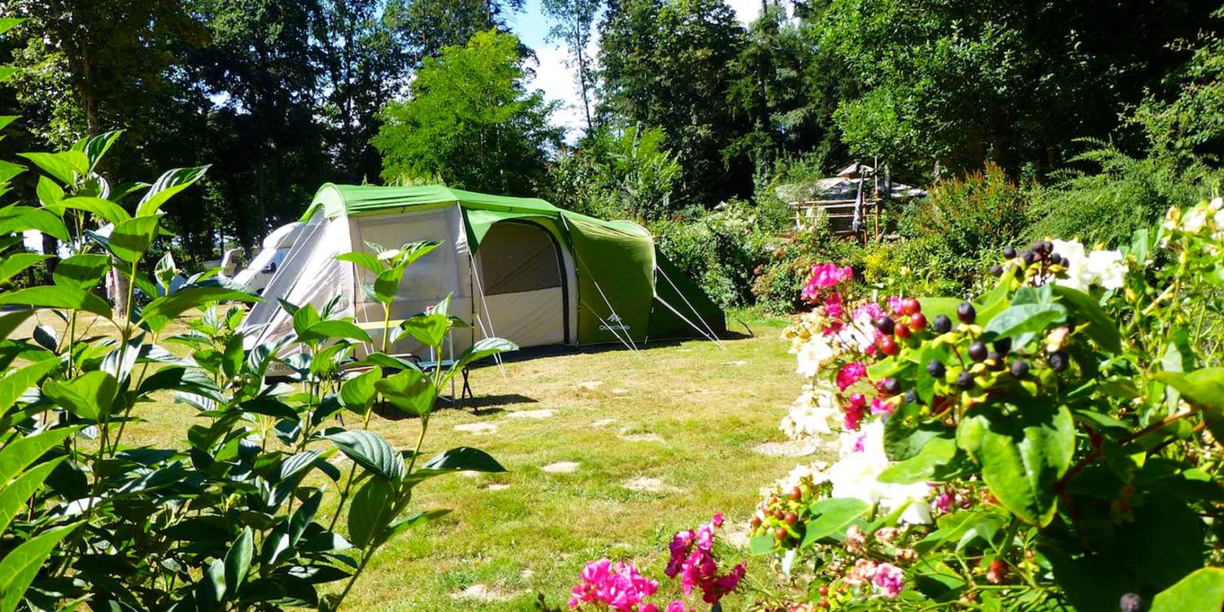 Emplacement camping Bretagne Forfait Nature