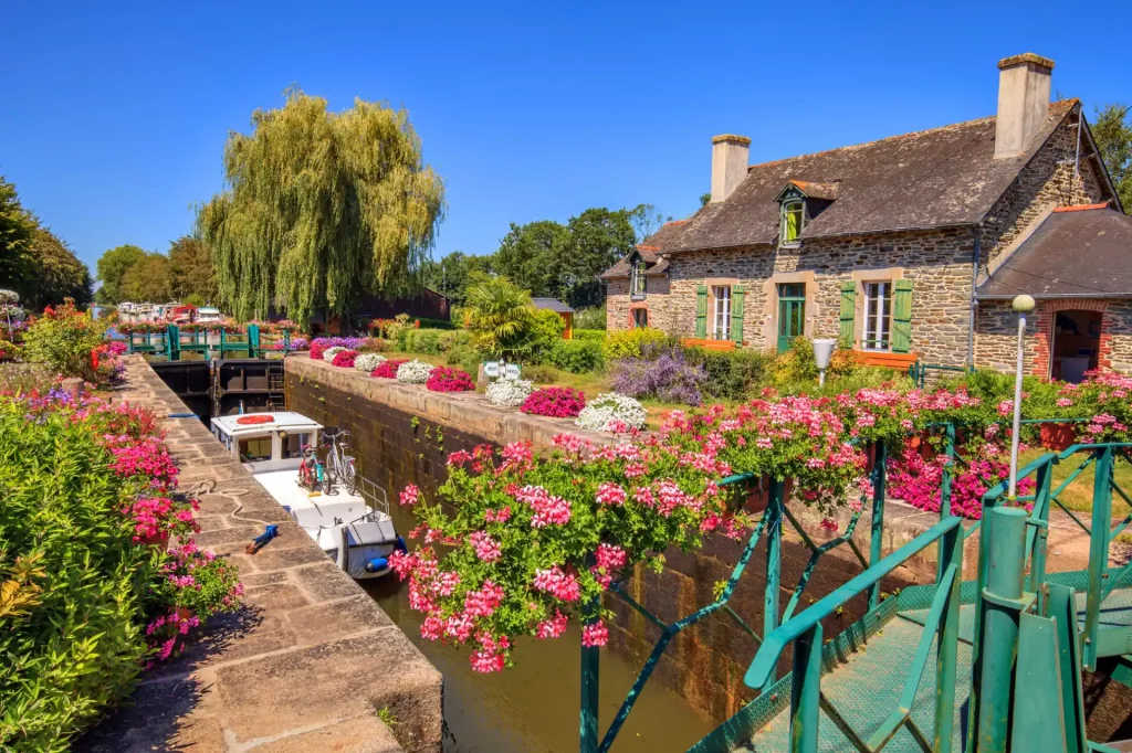 visite de Malestroit en camping