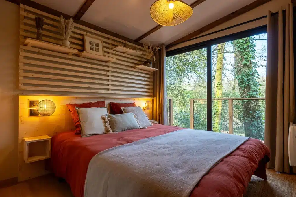 Hébergement groupe en Camping dans le Morbihan, près de la forêt de Brocéliande.